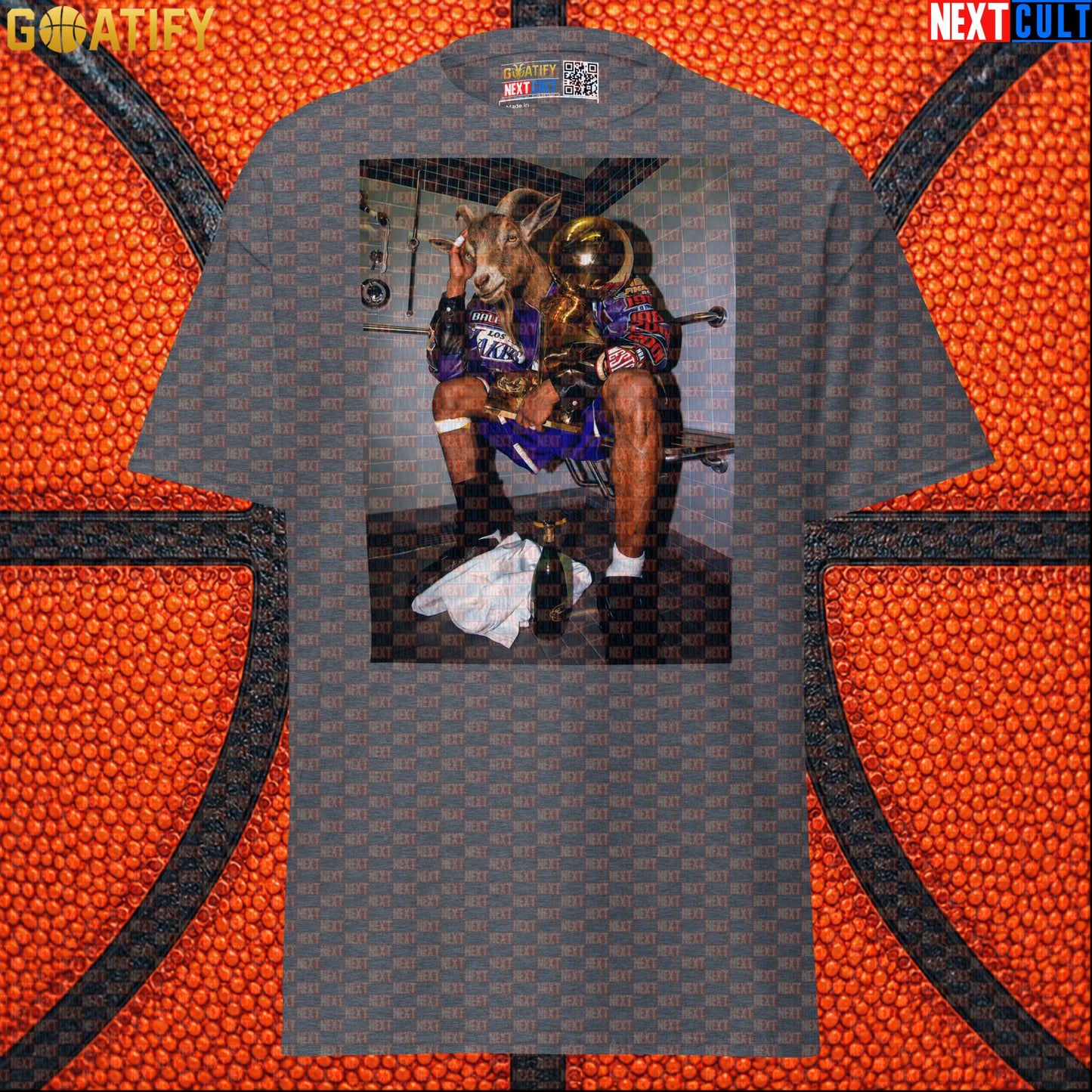 Kobe Bryant T-Shirt – Kobe GOAT Locker Room Graphic Tee for Lakers Fans and NBA Game Days |  | ["Basketball", "Kobe Bryant", "Los Angeles Lakers", "NBA"]