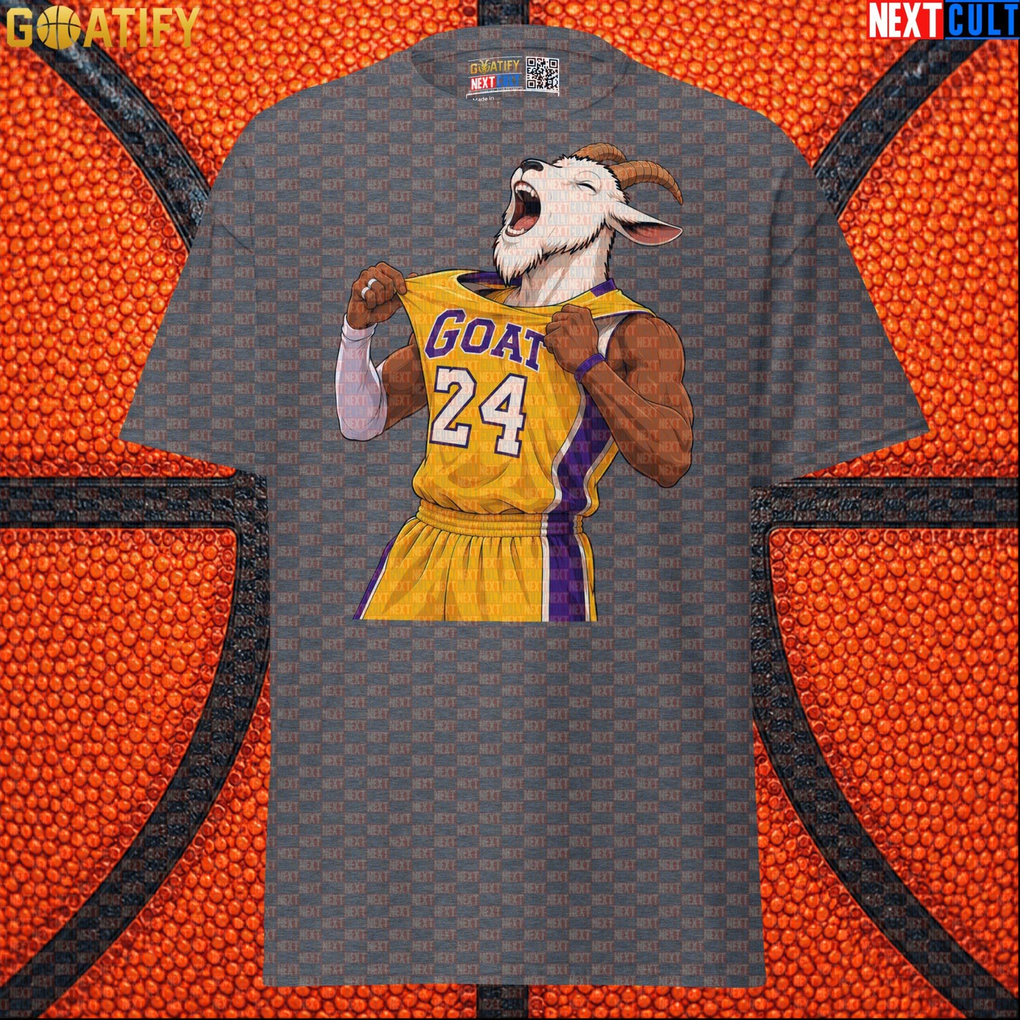 Kobe Bryant T-Shirt – No. 24 GOAT Celebration Graphic Tee for Lakers Basketball Fans |  | ["Basketball", "Kobe Bryant", "Los Angeles Lakers", "NBA"]