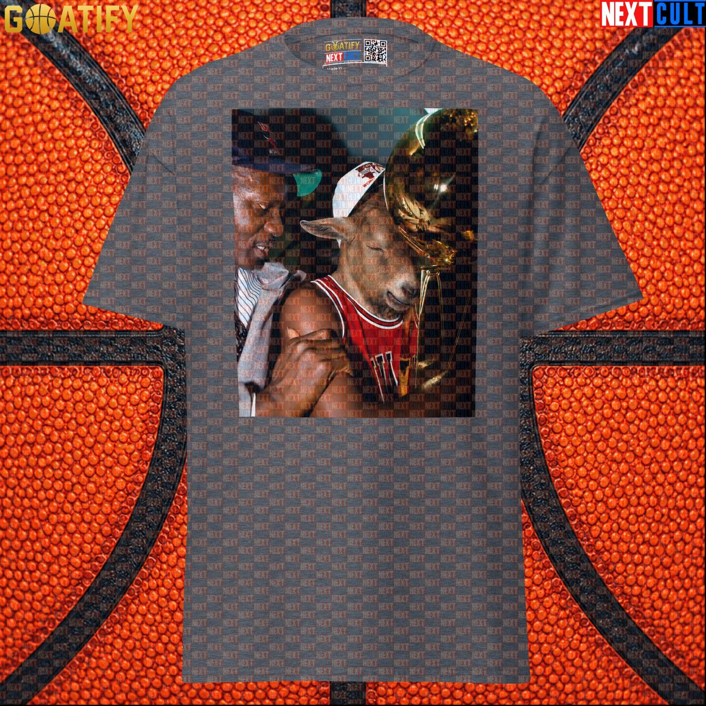 Michael Jordan T-Shirt – GOAT Championship Celebration Graphic Tee for Bulls & NBA Fans |  | ["Basketball", "Chicago Bulls", "Michael Jordan", "NBA"]