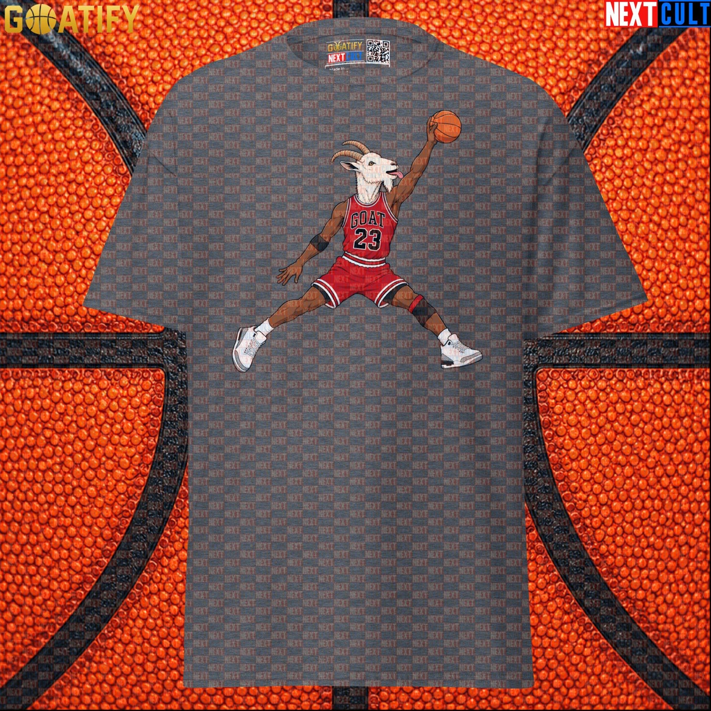 Michael Jordan T-Shirt – Free Throw Line Dunk GOAT Graphic Tee for Chicago Bulls Fans |  | ["Basketball", "Chicago Bulls", "Michael Jordan", "NBA"]