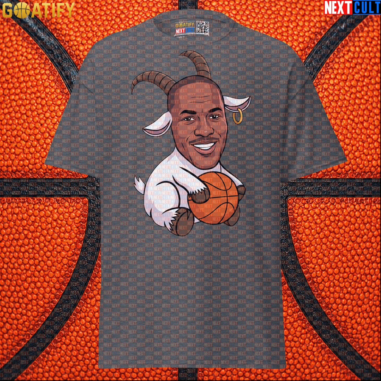 Michael Jordan T-Shirt - GOAT Chicago Bulls Basketball Graphic Tee Gift for Jordan NBA Fans |  | ["Basketball", "Chicago Bulls", "Michael Jordan", "NBA"]