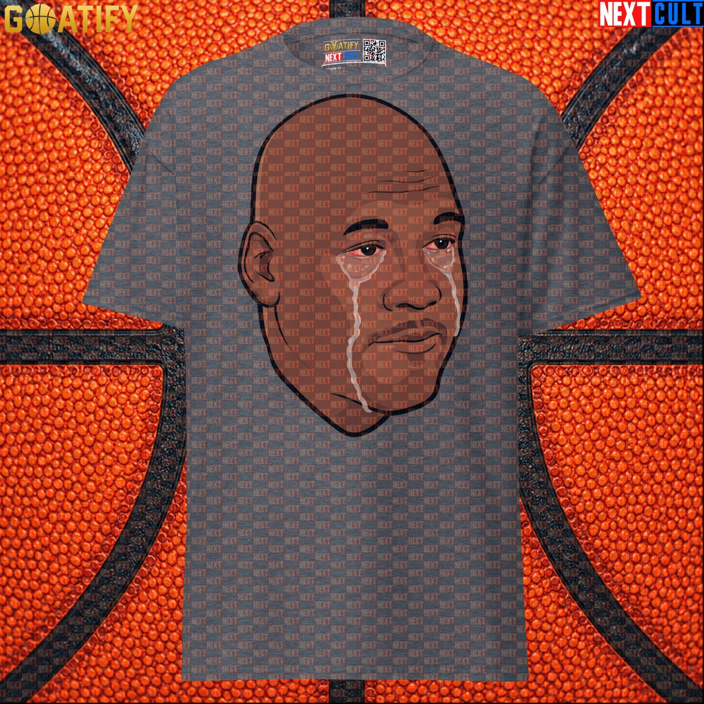 Michael Jordan T-Shirt Crying Jordan Meme Graphic Tee Gift for Chicago Bulls NBA Fans |  | ["Basketball", "Chicago Bulls", "Michael Jordan", "NBA"]