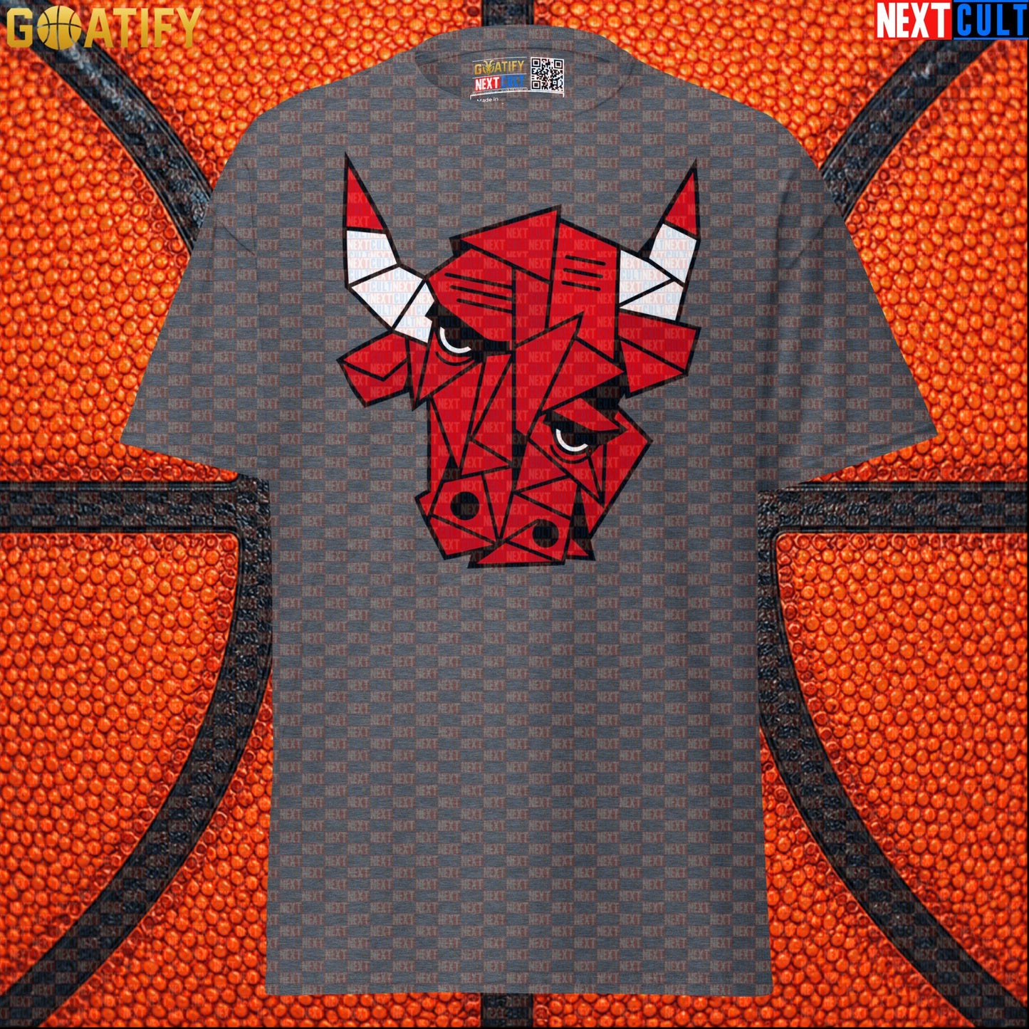 Chicago Bulls Meme T-Shirt – Picasso Bulls Cubism Art Graphic Tee for NBA Sports Fans |  | ["Basketball", "Chicago Bulls", "NBA"]