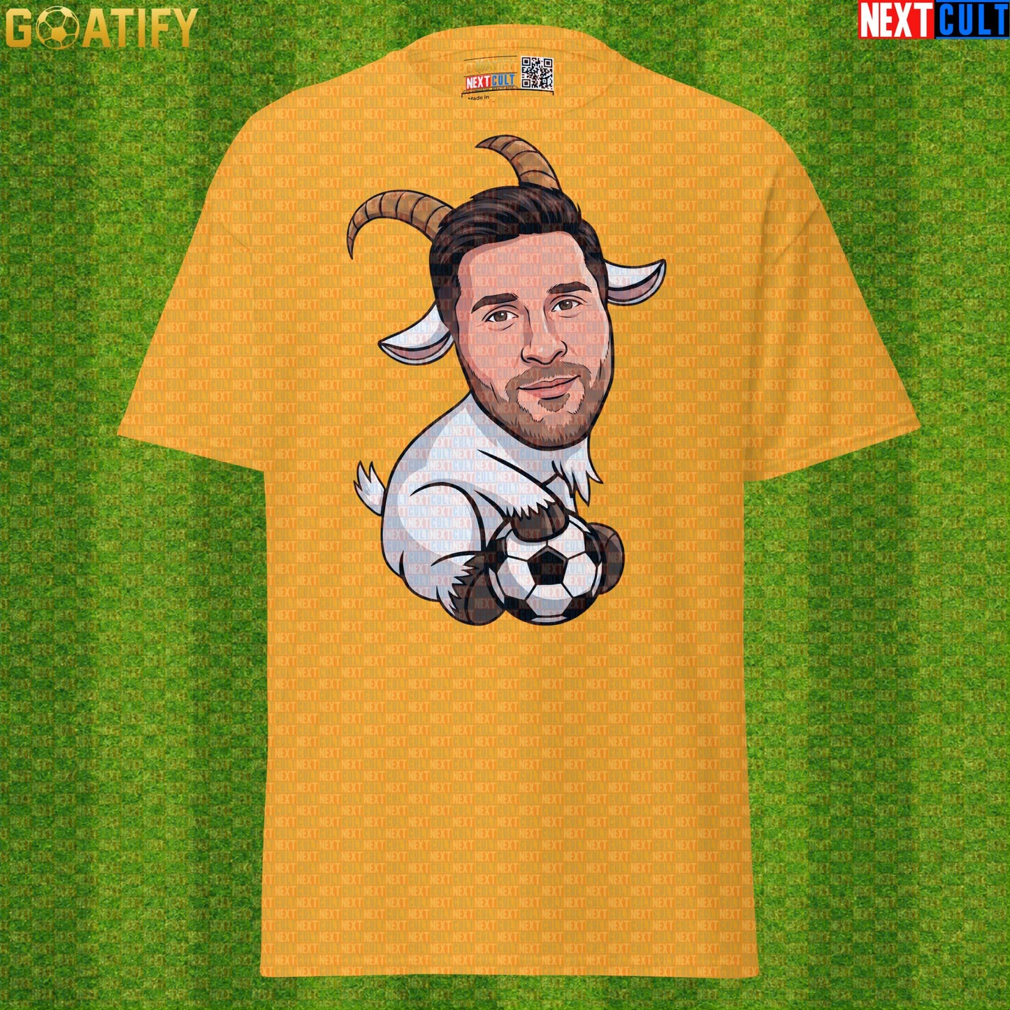 Lionel Messi T-Shirt - GOAT Soccer Graphic Tee Gift for Argentina World Cup Football Fans |  | ["Argentina", "Barcelona", "Football", "Inter Miami", "Lionel Messi", "Soccer"]