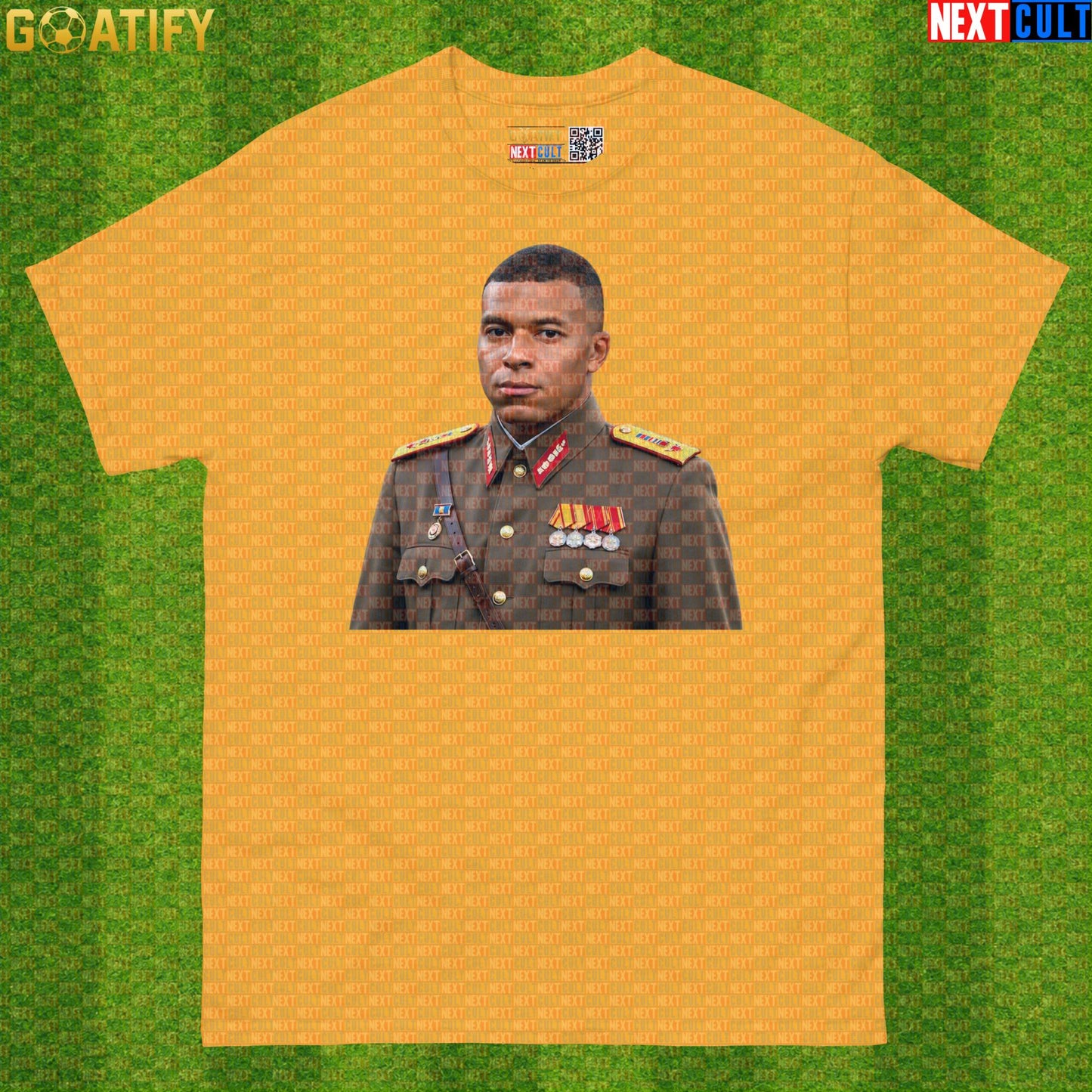 Kylian Mbappe T-Shirt – El Dictator Football Meme Graphic Tee Gift for Real Madrid Fans |  | ["Football", "France", "Kylian Mbappe", "PSG", "Real Madrid", "Soccer"]