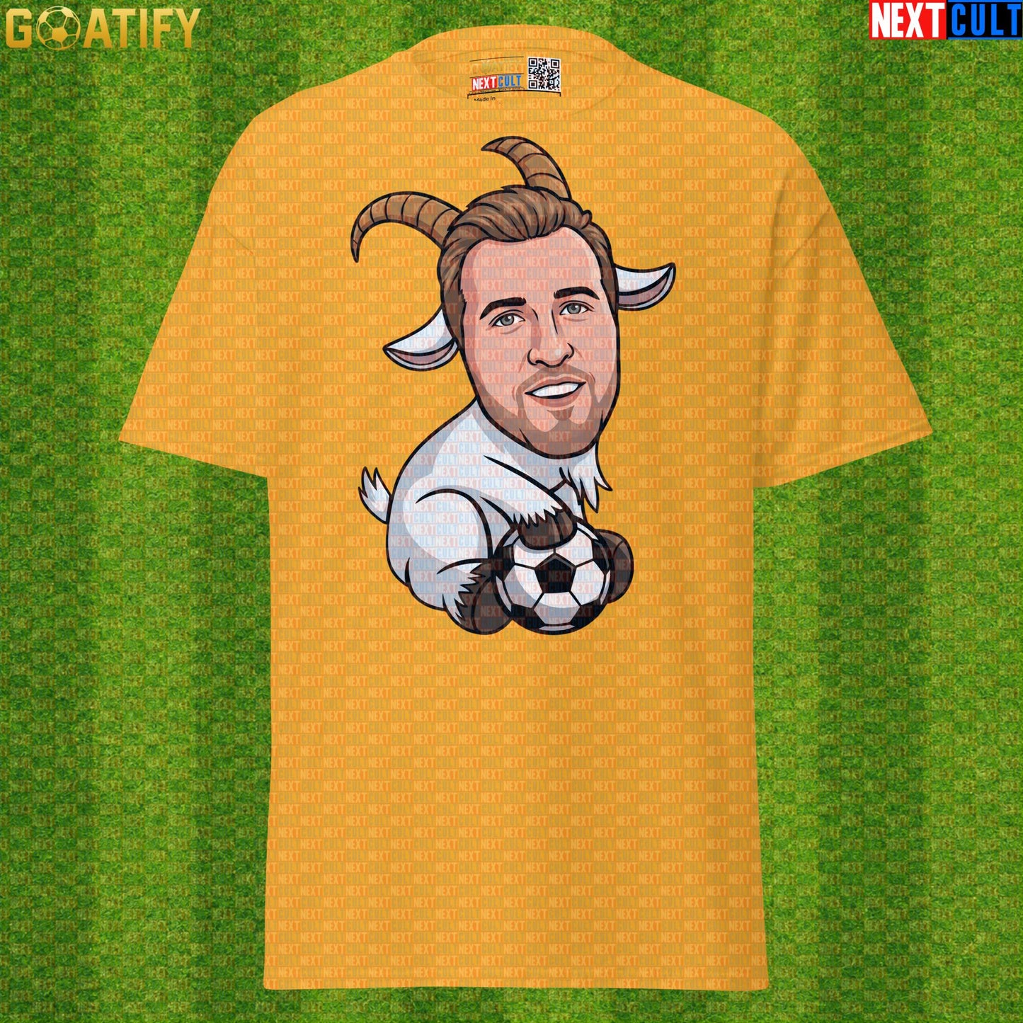 Harry Kane T-Shirt – GOAT Soccer Graphic Tee for England, Bayern Munich and World Cup Fans |  | ["Bayern Munich", "England", "Football", "Harry Kane", "Soccer", "Tottenham Hotspur"]