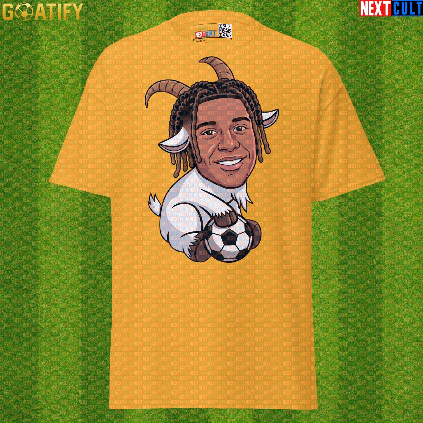 Michael Olise T-Shirt – Nonchalant GOAT Graphic Tee for Bayern Munich and France Fans |  | ["Bayern Munich", "Football", "France", "Michael Olise", "Soccer"]