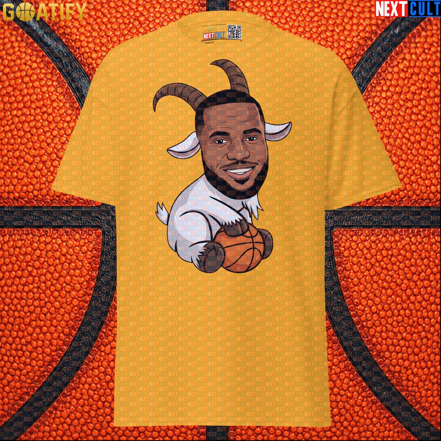 LeBron James T-Shirt – LeGOAT Cartoon Graphic Tee for NBA Fans and Basketball Gifts |  | ["Basketball", "Cleveland Cavaliers", "LeBron James", "Los Angeles Lakers", "Miami Heat", "NBA"]