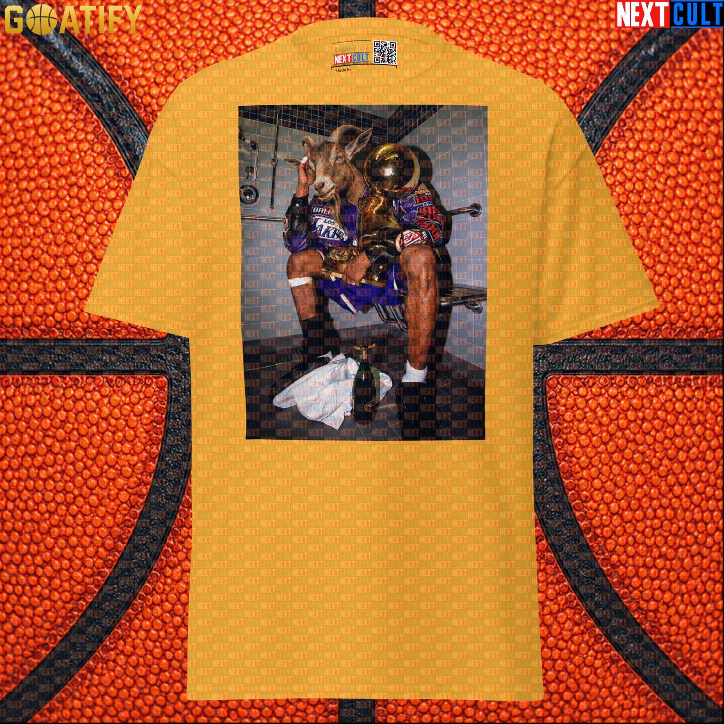 Kobe Bryant T-Shirt – Kobe GOAT Locker Room Graphic Tee for Lakers Fans and NBA Game Days |  | ["Basketball", "Kobe Bryant", "Los Angeles Lakers", "NBA"]