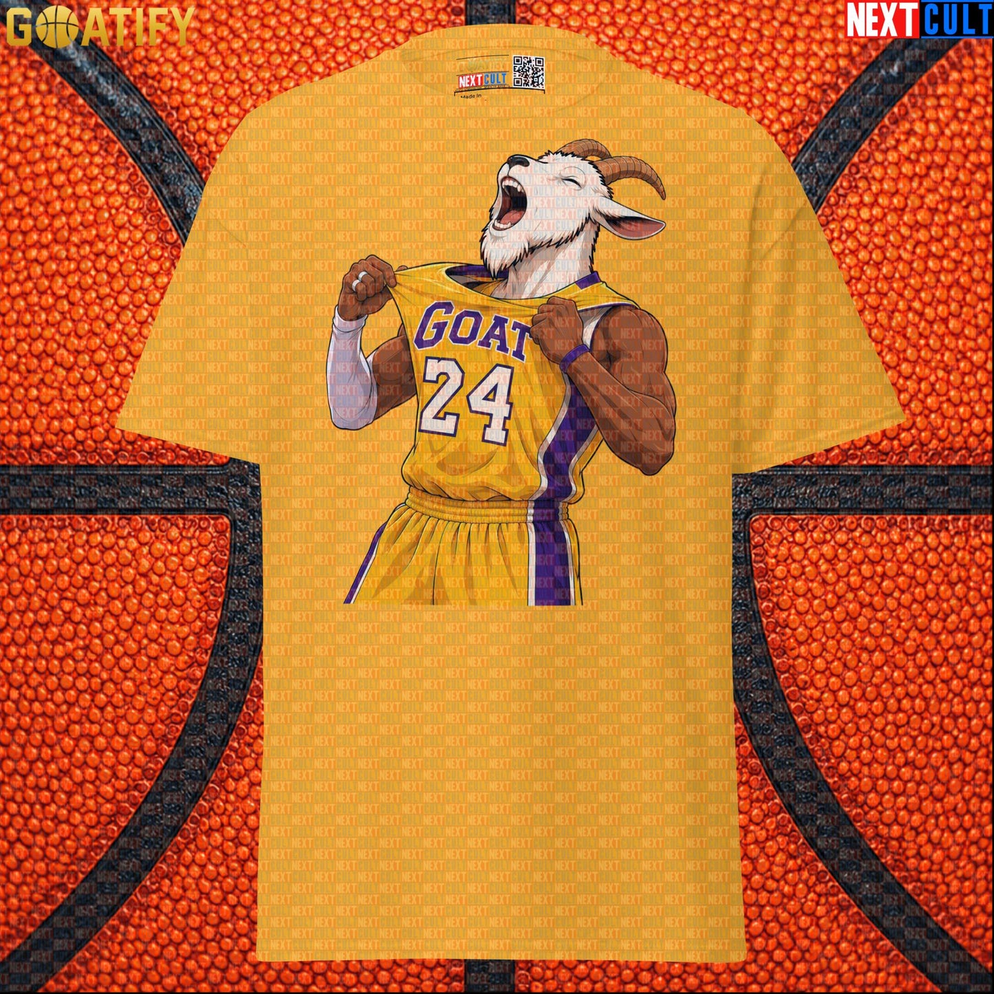 Kobe Bryant T-Shirt – No. 24 GOAT Celebration Graphic Tee for Lakers Basketball Fans |  | ["Basketball", "Kobe Bryant", "Los Angeles Lakers", "NBA"]