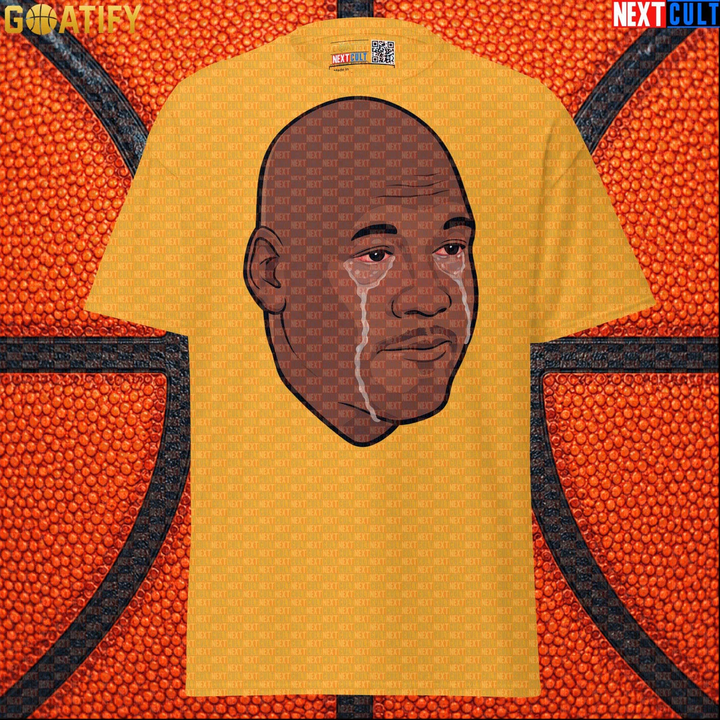 Michael Jordan T-Shirt Crying Jordan Meme Graphic Tee Gift for Chicago Bulls NBA Fans |  | ["Basketball", "Chicago Bulls", "Michael Jordan", "NBA"]
