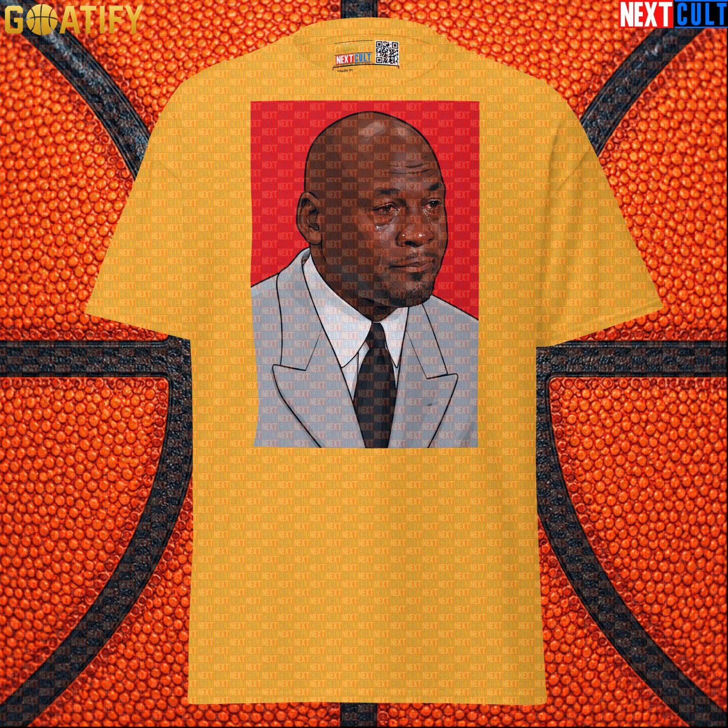 Michael Jordan T-Shirt Crying Jordan Meme Graphic Tee Gift for Chicago Bulls NBA Fans |  | ["Basketball", "Chicago Bulls", "Michael Jordan", "NBA"]