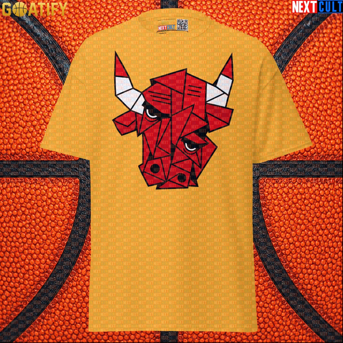 Chicago Bulls Meme T-Shirt – Picasso Bulls Cubism Art Graphic Tee for NBA Sports Fans |  | ["Basketball", "Chicago Bulls", "NBA"]