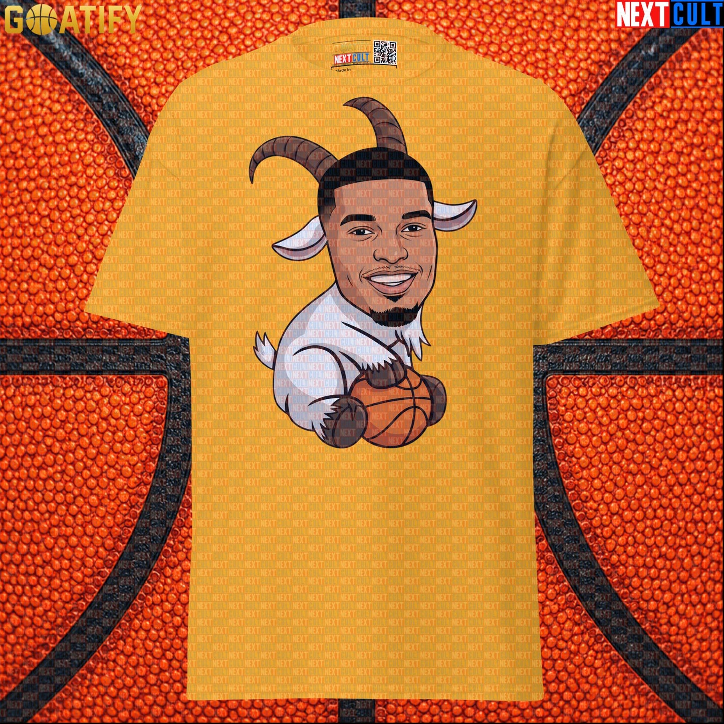Basketball T-Shirt Victor Wembanyama GOAT Cartoon for Spurs Fans, NBA Game Day Sports Tee |  | ["Basketball", "France", "NBA", "San Antonio Spurs", "Victor Wembanyama", "Wemby"]