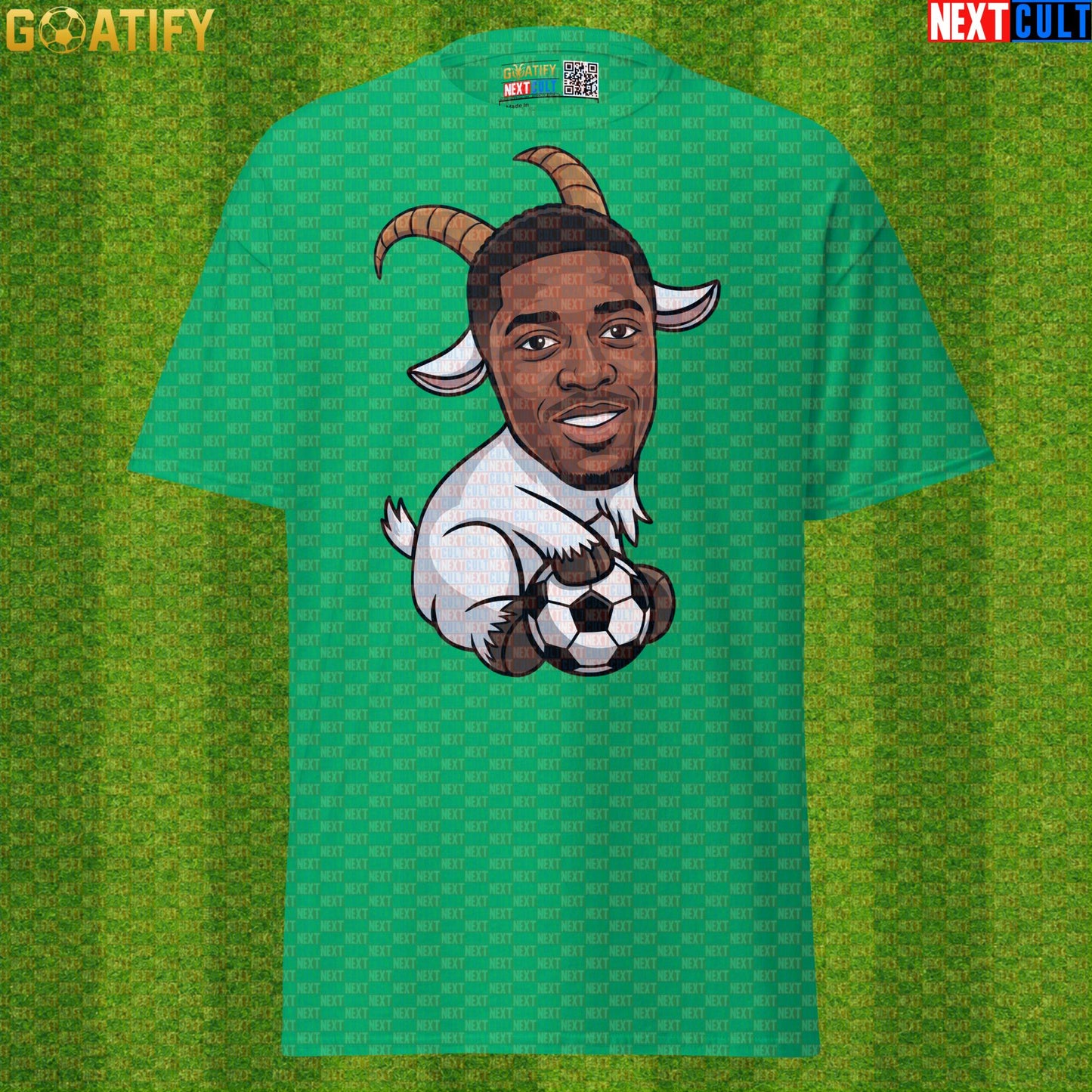 Ousmane Dembélé T-Shirt – Comeback GOAT Graphic Tee for France and PSG Football Fans |  | ["Barcelona", "Borussia Dortmund", "Football", "France", "Ousmane Dembele", "PSG", "Soccer"]