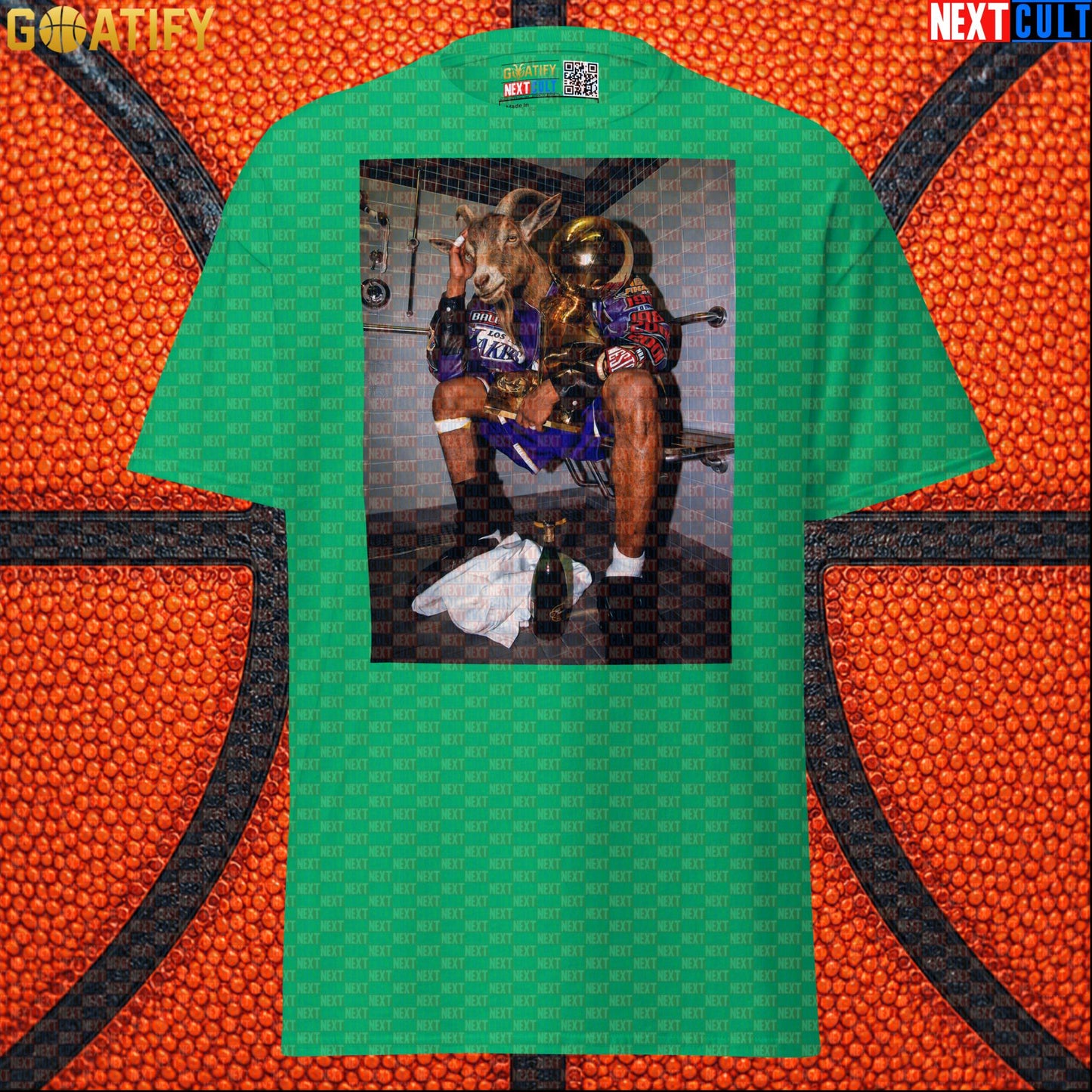 Kobe Bryant T-Shirt – Kobe GOAT Locker Room Graphic Tee for Lakers Fans and NBA Game Days |  | ["Basketball", "Kobe Bryant", "Los Angeles Lakers", "NBA"]