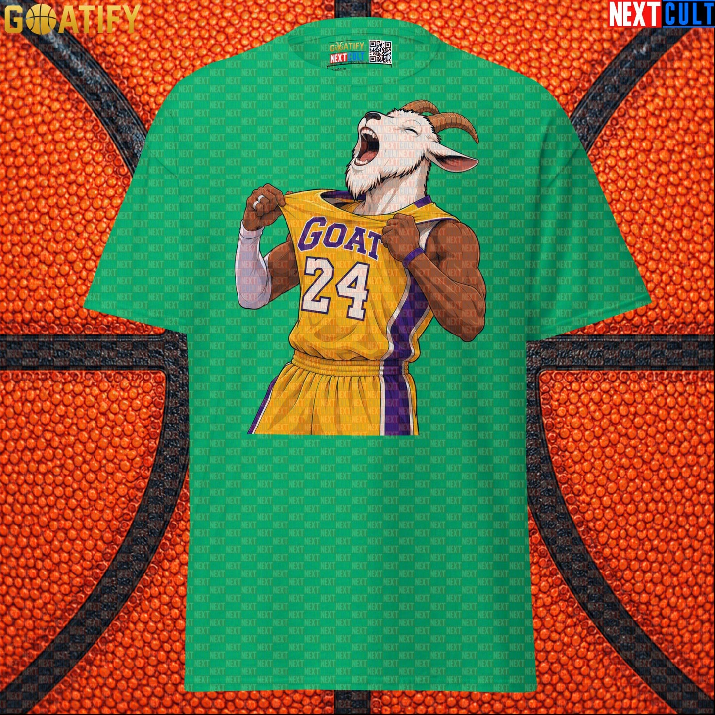 Kobe Bryant T-Shirt – No. 24 GOAT Celebration Graphic Tee for Lakers Basketball Fans |  | ["Basketball", "Kobe Bryant", "Los Angeles Lakers", "NBA"]