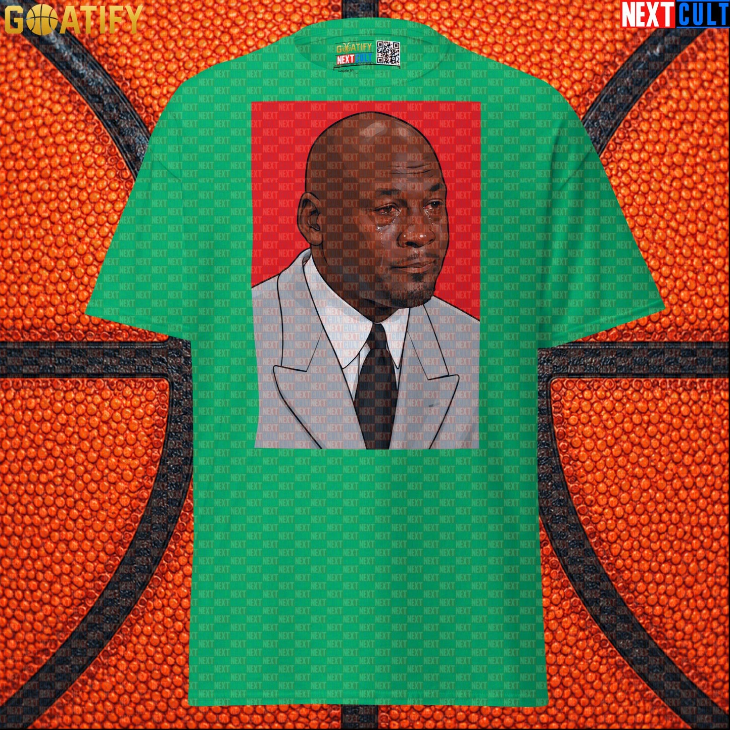 Michael Jordan T-Shirt Crying Jordan Meme Graphic Tee Gift for Chicago Bulls NBA Fans |  | ["Basketball", "Chicago Bulls", "Michael Jordan", "NBA"]