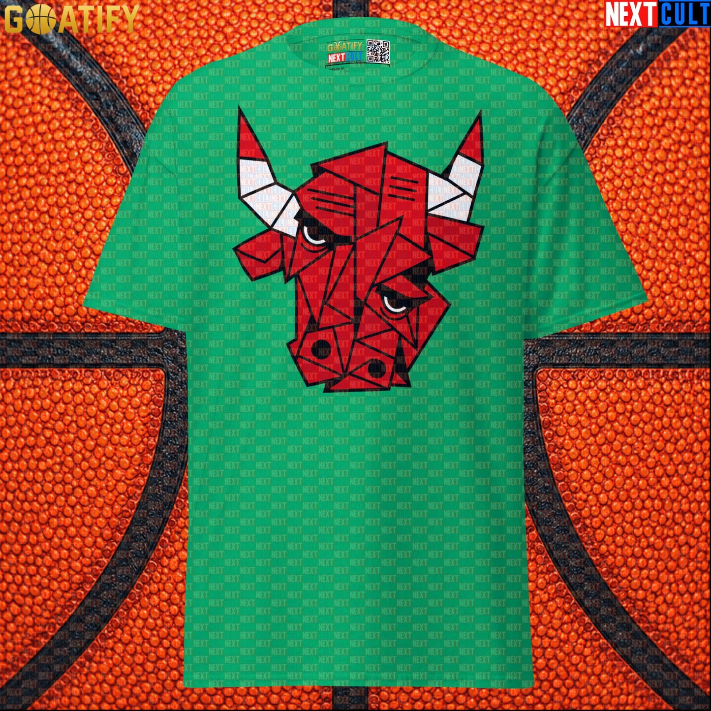 Chicago Bulls Meme T-Shirt – Picasso Bulls Cubism Art Graphic Tee for NBA Sports Fans |  | ["Basketball", "Chicago Bulls", "NBA"]