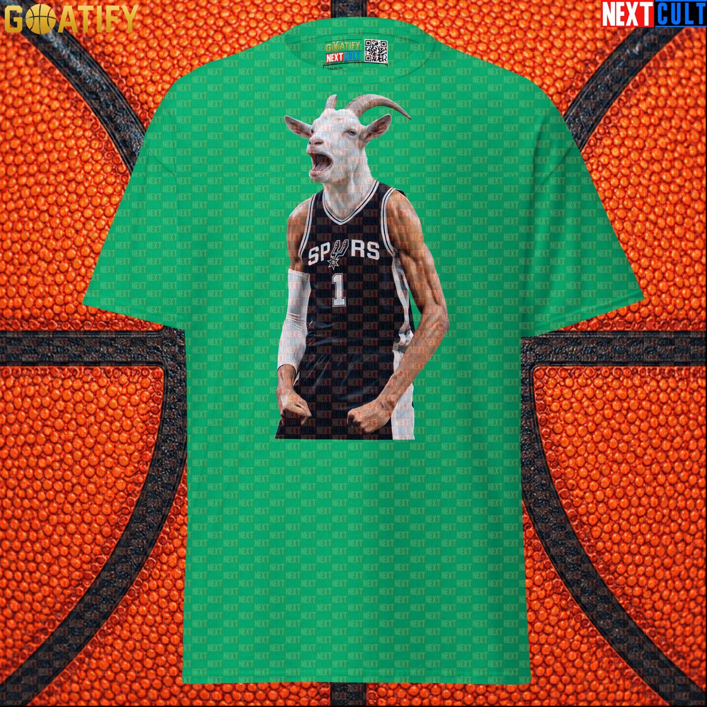 T-Shirt Victor Wembanyama GOAT Basketball Graphic Tee for Spurs Fans Funny NBA Sports Gift | T-shirts | ["Basketball", "France", "NBA", "NCB", "San Antonio Spurs", "Victor Wembanyama", "Wemby"]