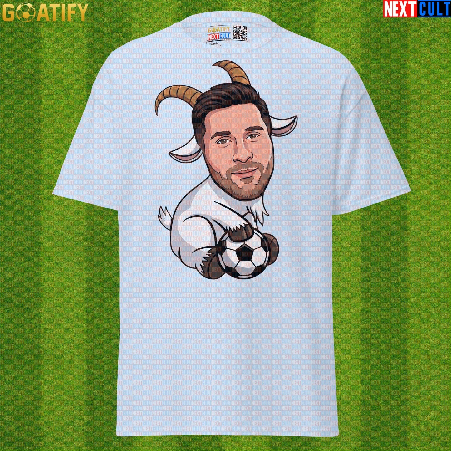 Lionel Messi T-Shirt - GOAT Soccer Graphic Tee Gift for Argentina World Cup Football Fans |  | ["Argentina", "Barcelona", "Football", "Inter Miami", "Lionel Messi", "Soccer"]