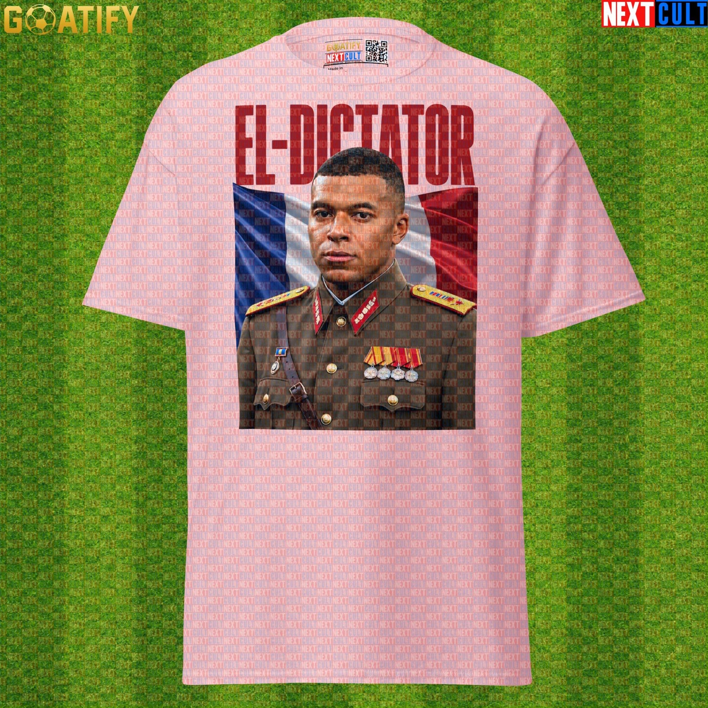 Kylian Mbappe T-Shirt – El Dictator Football Meme Graphic Tee for France and Real Madrid Fans |  | ["Football", "France", "Kylian Mbappe", "PSG", "Real Madrid", "Soccer"]