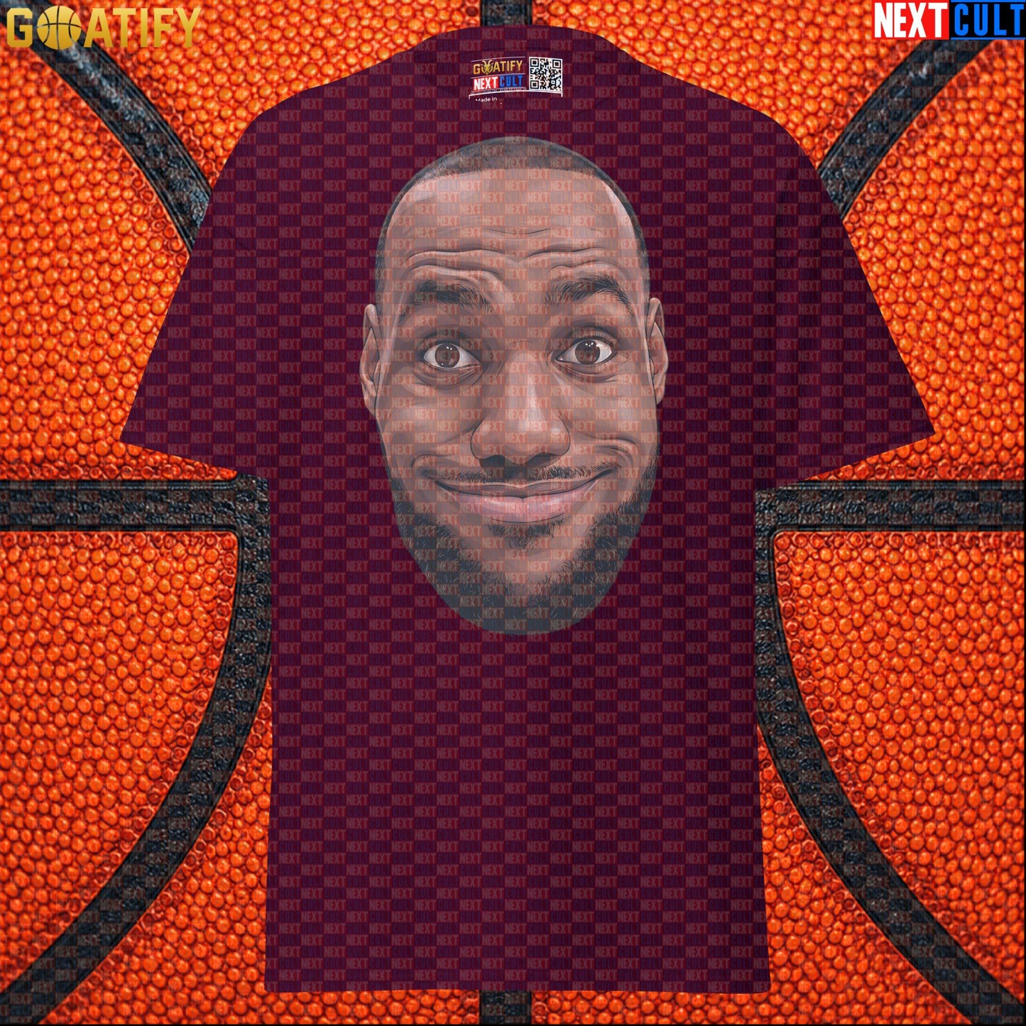 LeBron Photobomb Meme T-Shirt – Funny NBA Basketball Graphic Tee Gift for Sports Fans |  | ["Basketball", "LeBron James", "NBA"]