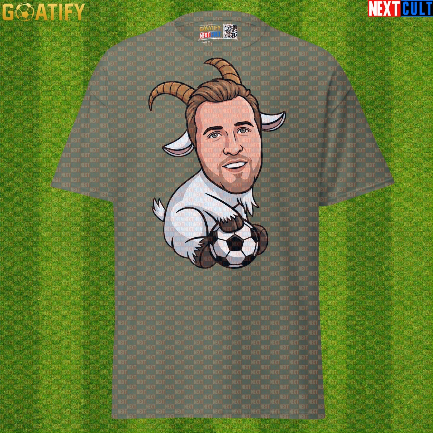 Harry Kane T-Shirt – GOAT Soccer Graphic Tee for England, Bayern Munich and World Cup Fans |  | ["Bayern Munich", "England", "Football", "Harry Kane", "Soccer", "Tottenham Hotspur"]