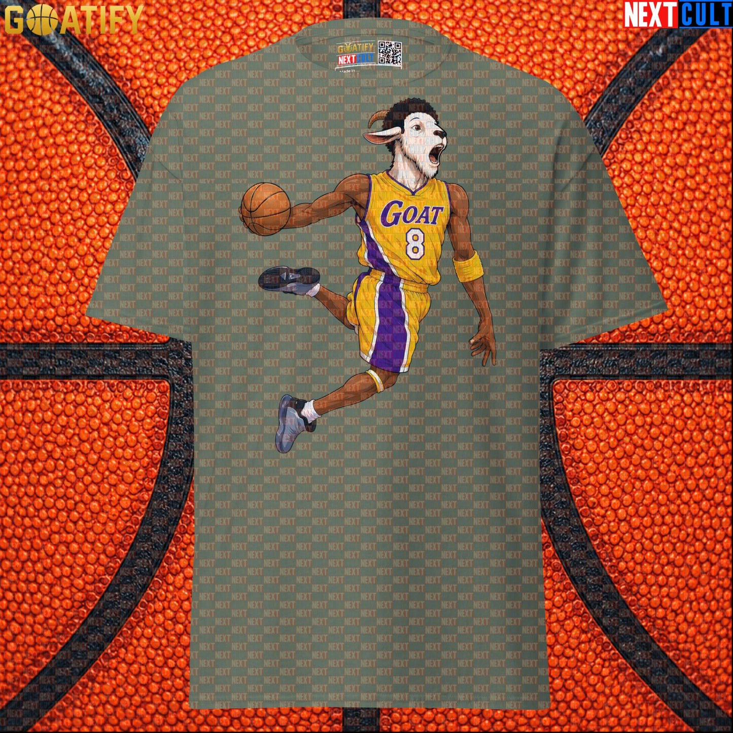 Kobe Bryant T-Shirt – Young Kobe No. 8 Dunk GOAT Graphic Tee for Lakers Basketball Fans |  | ["Basketball", "Kobe Bryant", "Los Angeles Lakers", "NBA"]