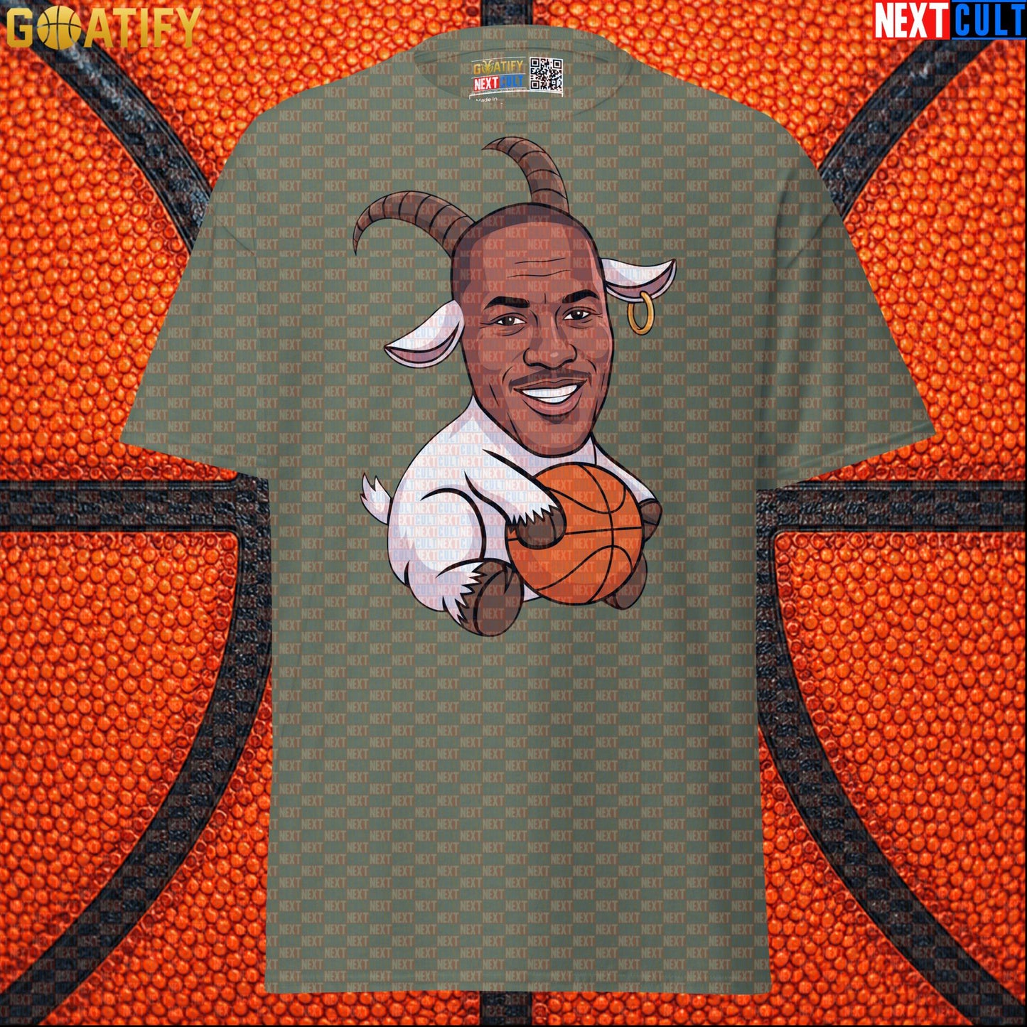 Michael Jordan T-Shirt - GOAT Chicago Bulls Basketball Graphic Tee Gift for Jordan NBA Fans |  | ["Basketball", "Chicago Bulls", "Michael Jordan", "NBA"]