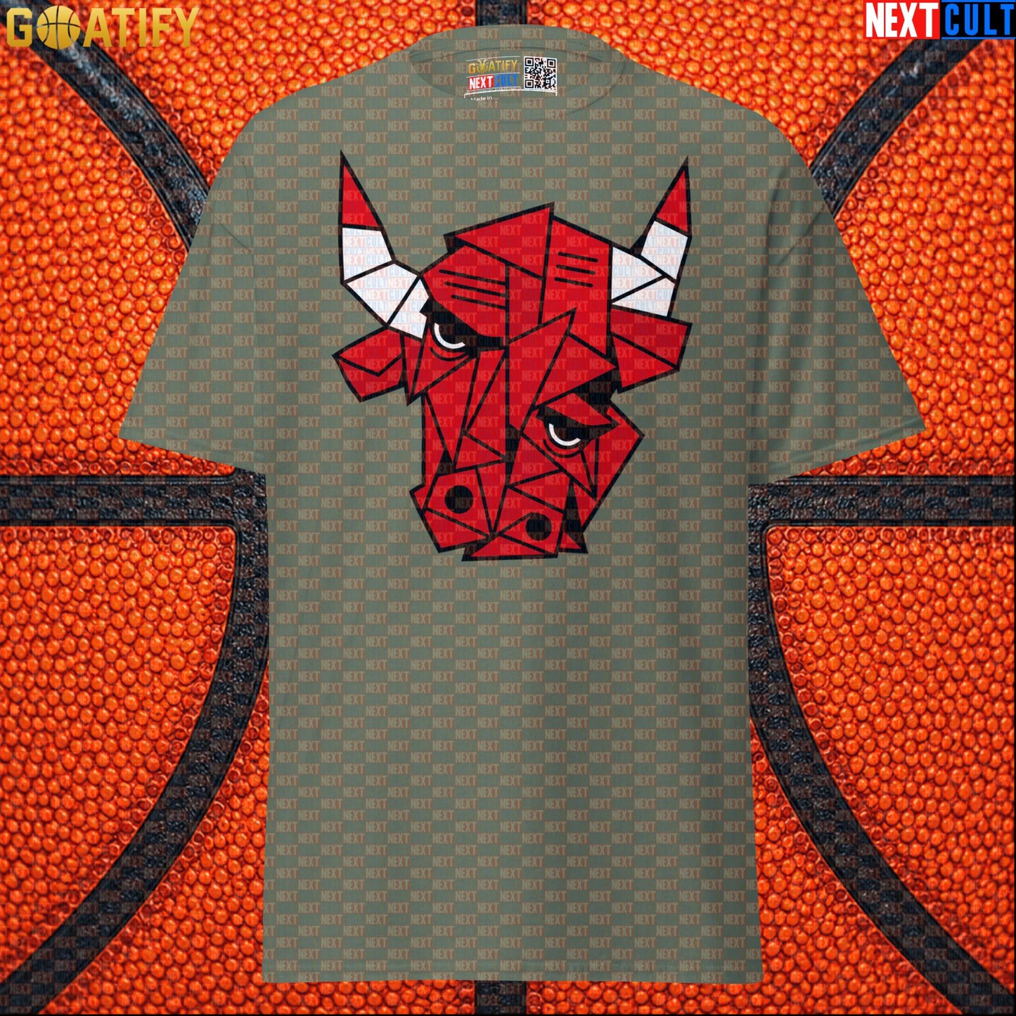 Chicago Bulls Meme T-Shirt – Picasso Bulls Cubism Art Graphic Tee for NBA Sports Fans |  | ["Basketball", "Chicago Bulls", "NBA"]