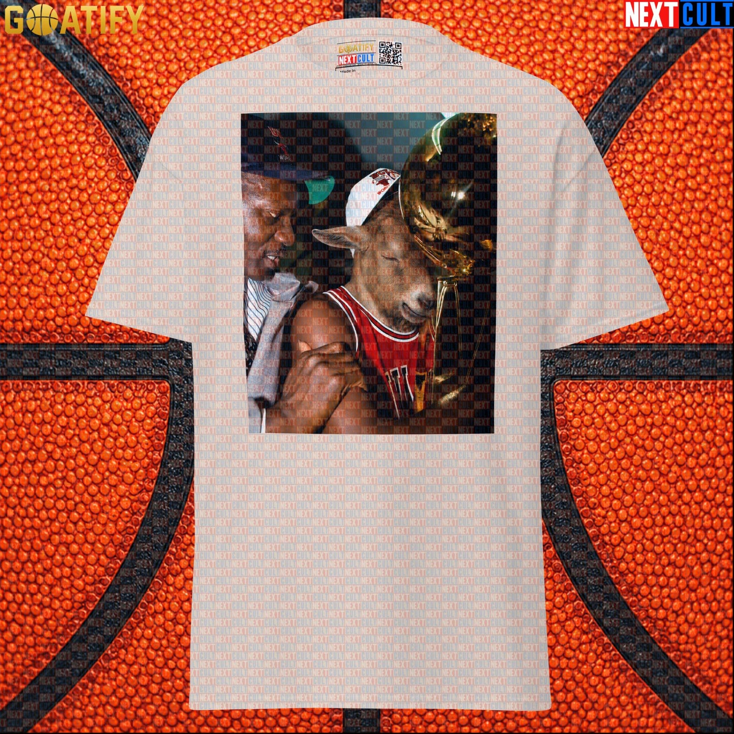 Michael Jordan T-Shirt – GOAT Championship Celebration Graphic Tee for Bulls & NBA Fans |  | ["Basketball", "Chicago Bulls", "Michael Jordan", "NBA"]