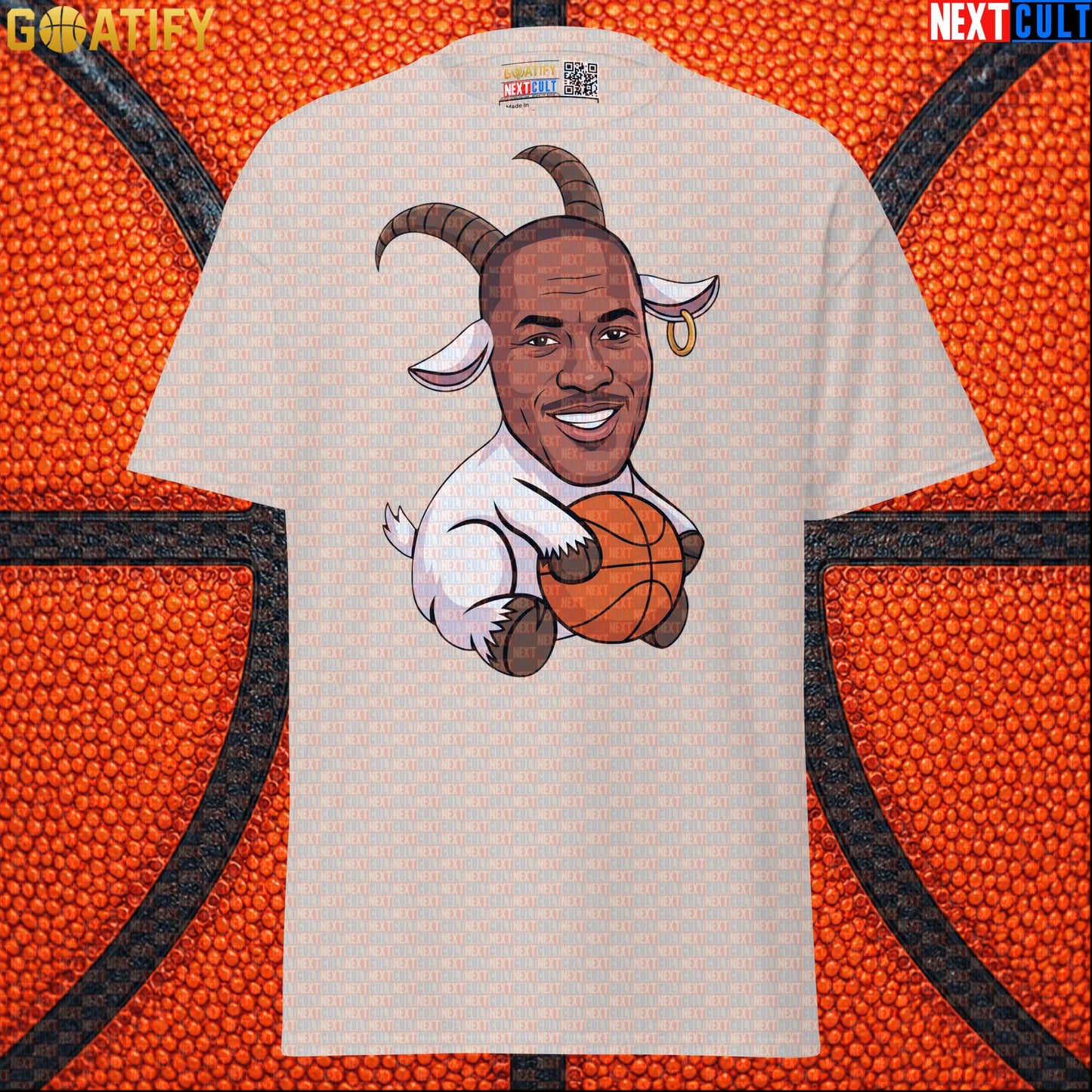 Michael Jordan T-Shirt - GOAT Chicago Bulls Basketball Graphic Tee Gift for Jordan NBA Fans |  | ["Basketball", "Chicago Bulls", "Michael Jordan", "NBA"]