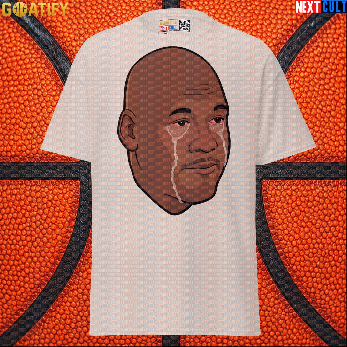 Michael Jordan T-Shirt Crying Jordan Meme Graphic Tee Gift for Chicago Bulls NBA Fans |  | ["Basketball", "Chicago Bulls", "Michael Jordan", "NBA"]