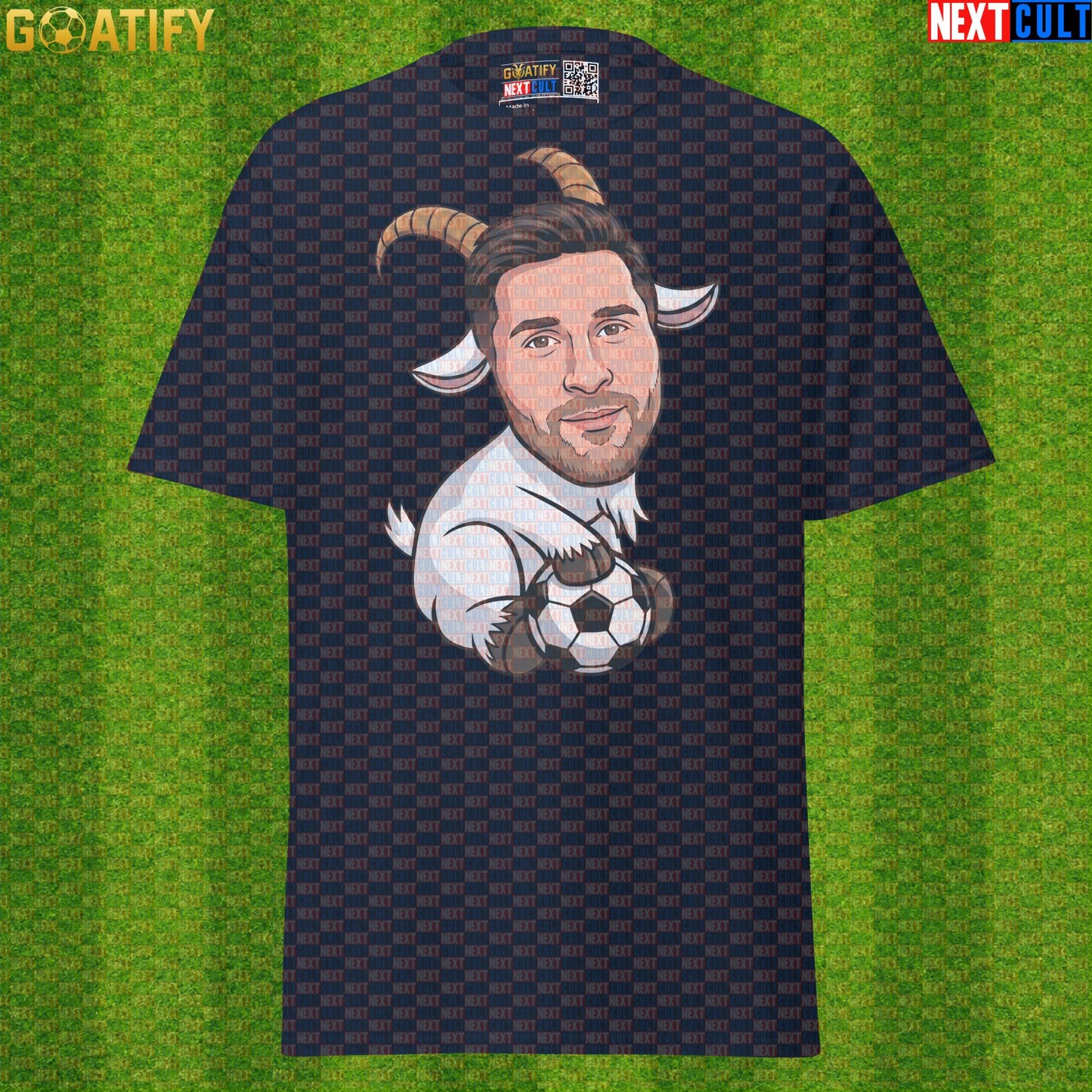 Lionel Messi T-Shirt - GOAT Soccer Graphic Tee Gift for Argentina World Cup Football Fans |  | ["Argentina", "Barcelona", "Football", "Inter Miami", "Lionel Messi", "Soccer"]