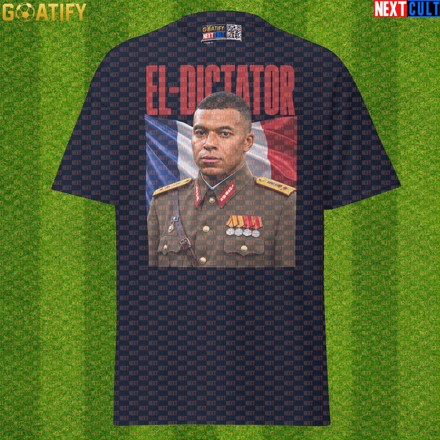 Kylian Mbappe T-Shirt – El Dictator Football Meme Graphic Tee for France and Real Madrid Fans |  | ["Football", "France", "Kylian Mbappe", "PSG", "Real Madrid", "Soccer"]