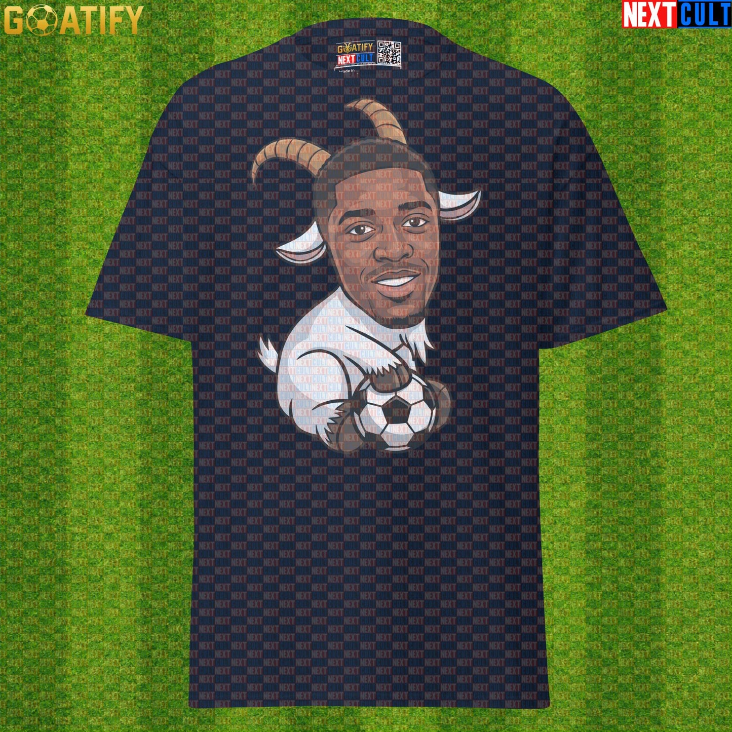 Ousmane Dembélé T-Shirt – Comeback GOAT Graphic Tee for France and PSG Football Fans |  | ["Barcelona", "Borussia Dortmund", "Football", "France", "Ousmane Dembele", "PSG", "Soccer"]
