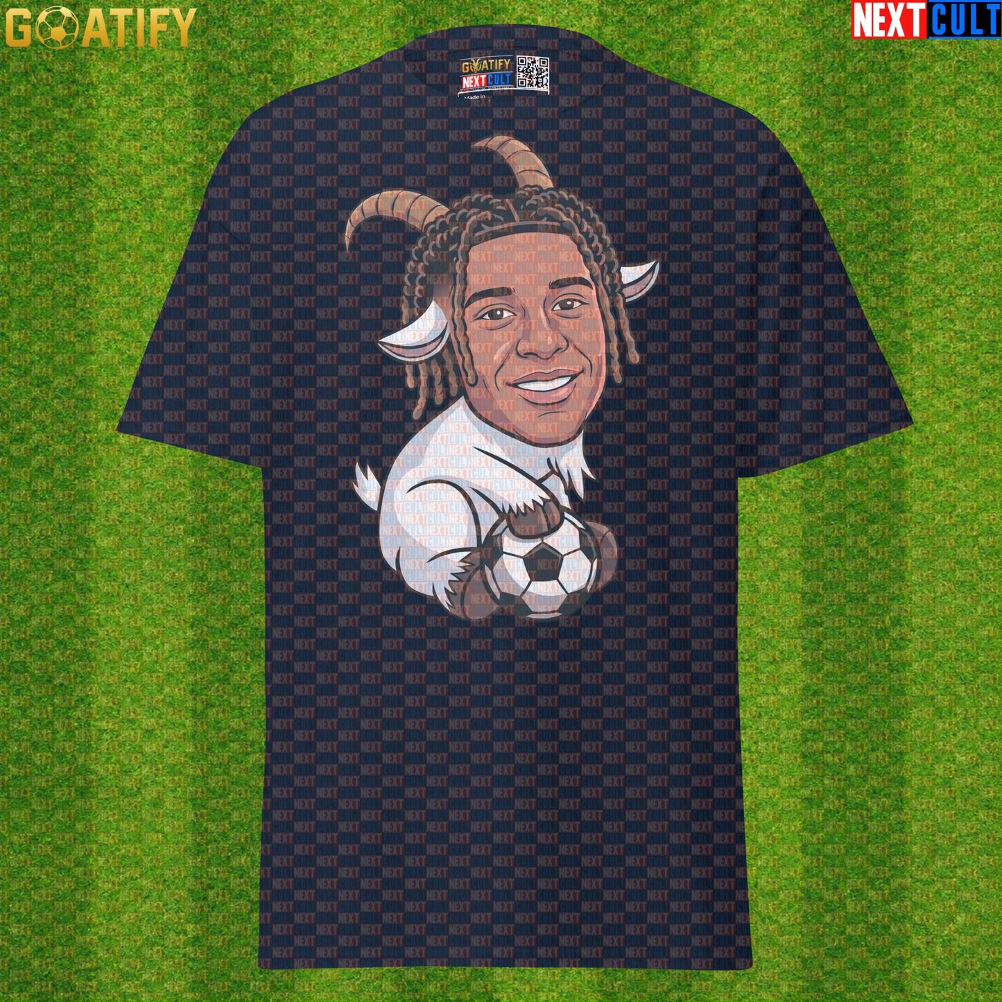 Michael Olise T-Shirt – Nonchalant GOAT Graphic Tee for Bayern Munich and France Fans |  | ["Bayern Munich", "Football", "France", "Michael Olise", "Soccer"]