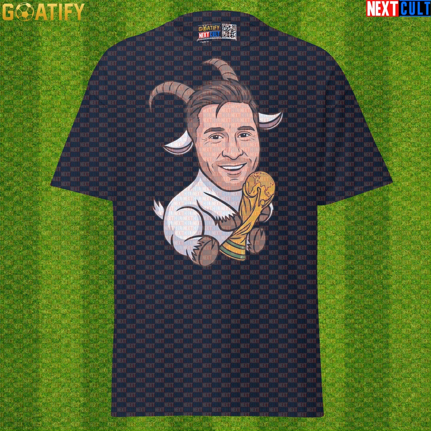 Lionel Messi T-Shirt – World Cup Champion GOAT Tee for Argentina and Inter Miami Fans |  | ["Argentina", "Barcelona", "Football", "Inter Miami", "Lionel Messi", "Soccer"]
