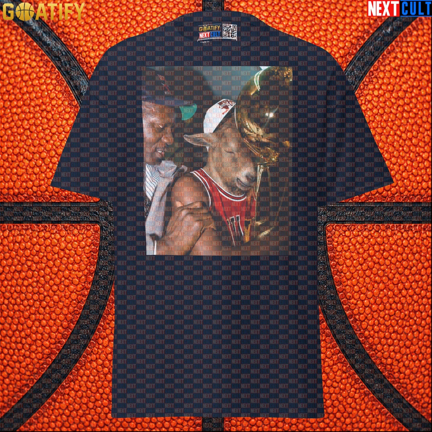 Michael Jordan T-Shirt – GOAT Championship Celebration Graphic Tee for Bulls & NBA Fans |  | ["Basketball", "Chicago Bulls", "Michael Jordan", "NBA"]