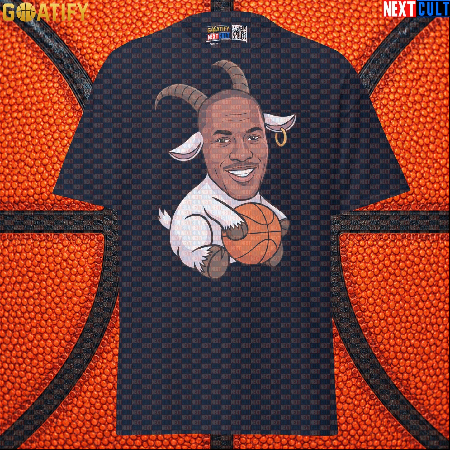Michael Jordan T-Shirt - GOAT Chicago Bulls Basketball Graphic Tee Gift for Jordan NBA Fans |  | ["Basketball", "Chicago Bulls", "Michael Jordan", "NBA"]