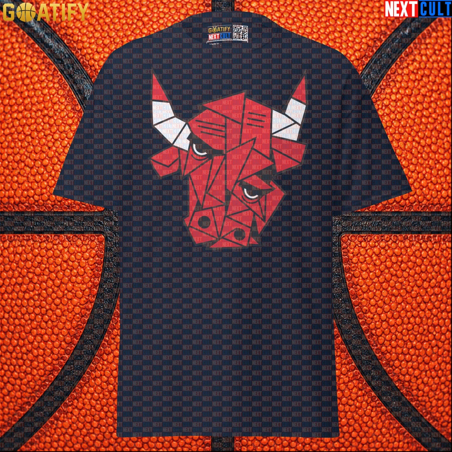 Chicago Bulls Meme T-Shirt – Picasso Bulls Cubism Art Graphic Tee for NBA Sports Fans |  | ["Basketball", "Chicago Bulls", "NBA"]