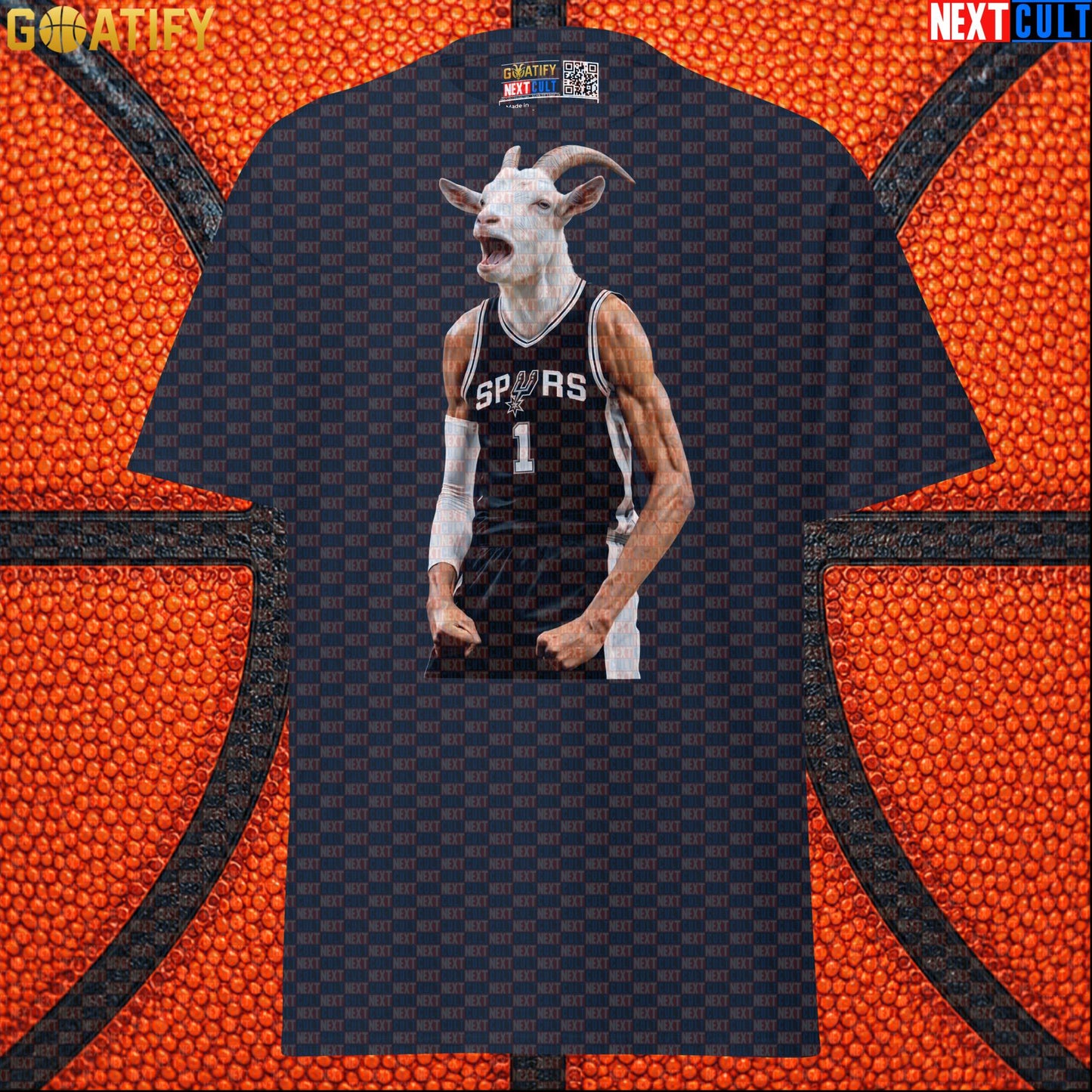 T-Shirt Victor Wembanyama GOAT Basketball Graphic Tee for Spurs Fans Funny NBA Sports Gift | T-shirts | ["Basketball", "France", "NBA", "NCB", "San Antonio Spurs", "Victor Wembanyama", "Wemby"]