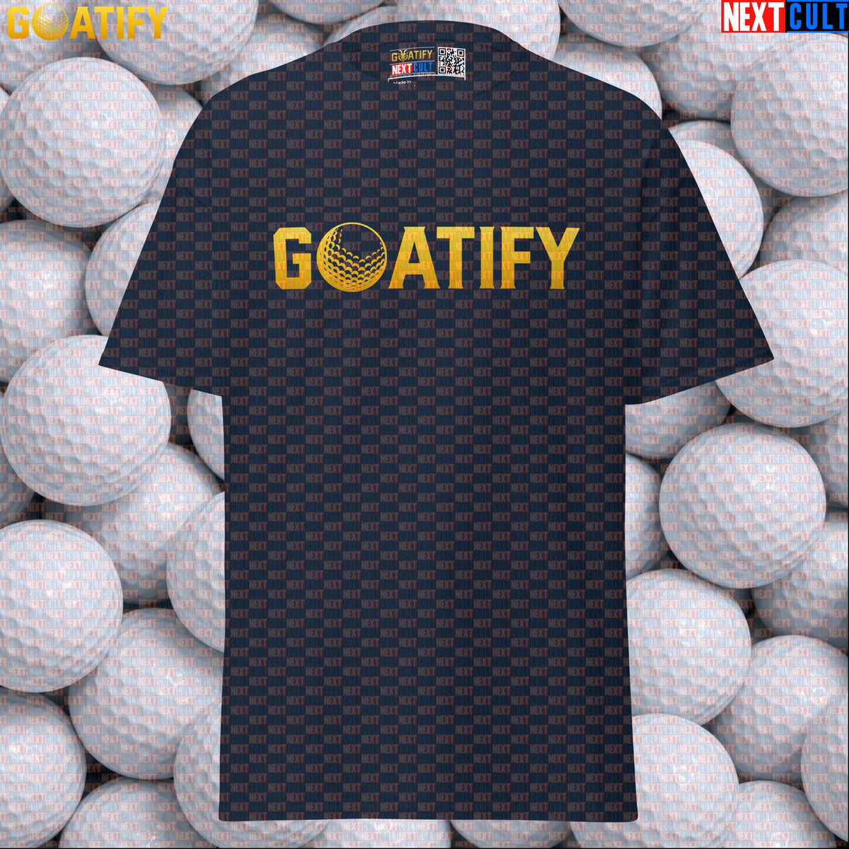 Golf GOAT T-Shirt Golden Golf Ball Graphic for Golfers, Sports Fans & Gifts | GOATIFY | T-shirts | ["Golf", "NCB", "PGA"]
