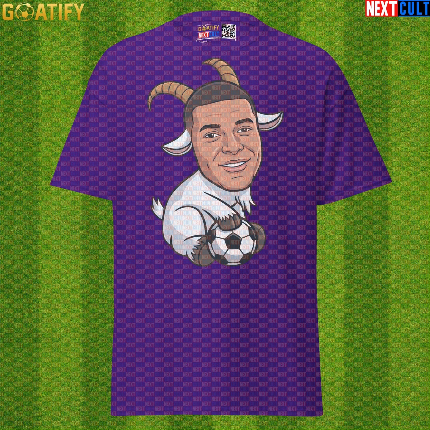 Kylian Mbappe T-Shirt – Funny GOAT Soccer Graphic Tee Gift for France and Real Madrid Fans |  | ["Football", "France", "Kylian Mbappe", "PSG", "Real Madrid", "Soccer"]