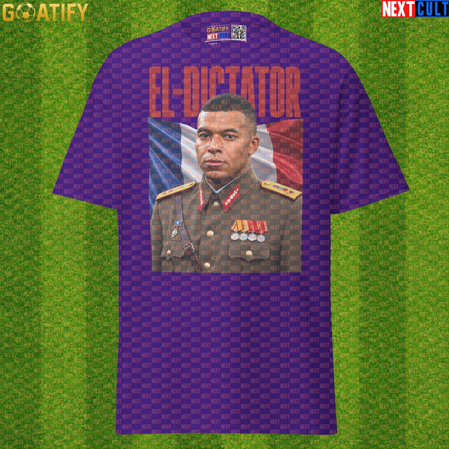 Kylian Mbappe T-Shirt – El Dictator Football Meme Graphic Tee for France and Real Madrid Fans |  | ["Football", "France", "Kylian Mbappe", "PSG", "Real Madrid", "Soccer"]