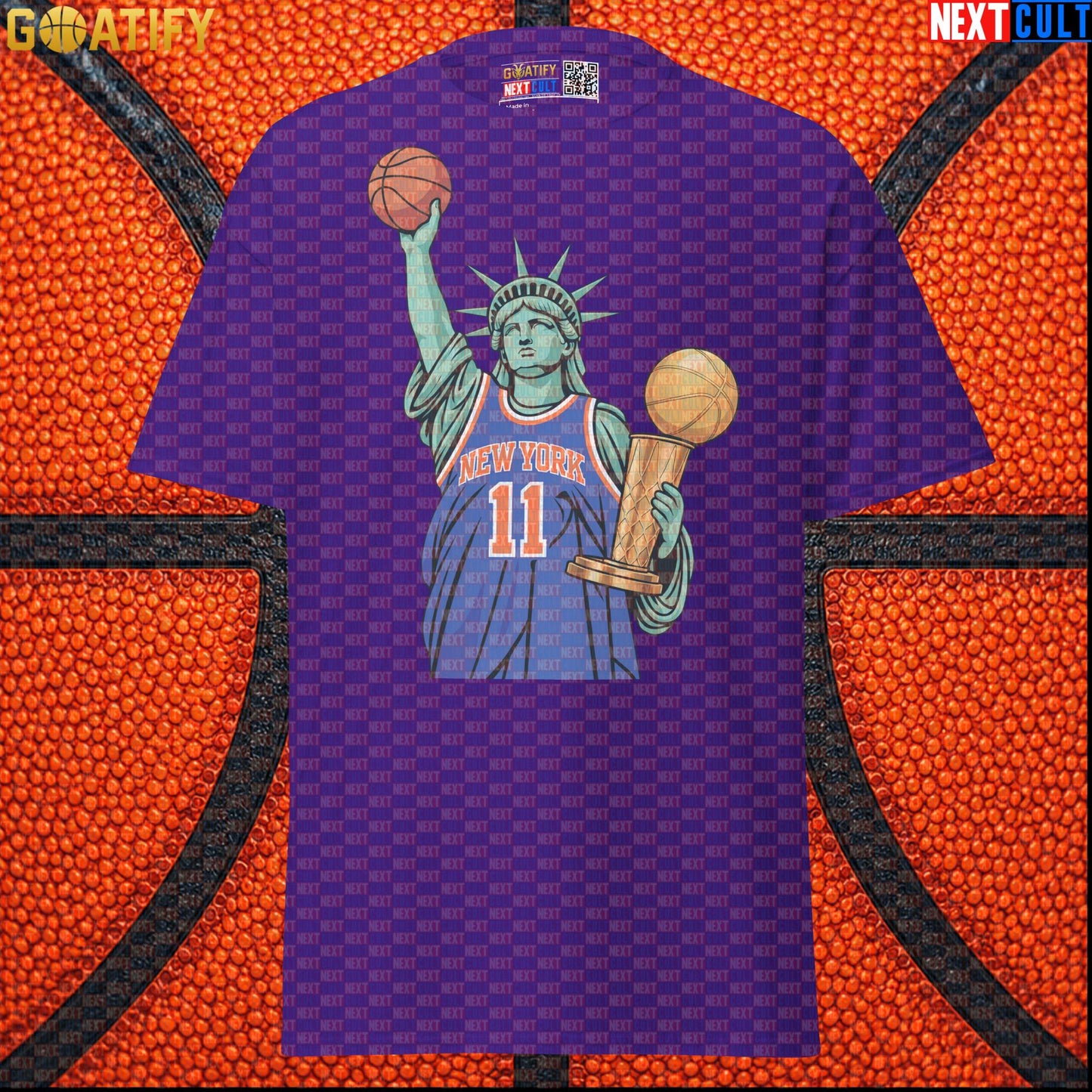 New York Knicks T-Shirt – 2026 NBA Champions Liberty Graphic Tee for Basketball Fans Purple Next Cult Brand