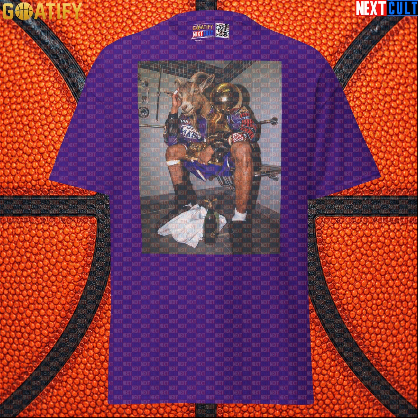 Kobe Bryant T-Shirt – Kobe GOAT Locker Room Graphic Tee for Lakers Fans and NBA Game Days |  | ["Basketball", "Kobe Bryant", "Los Angeles Lakers", "NBA"]