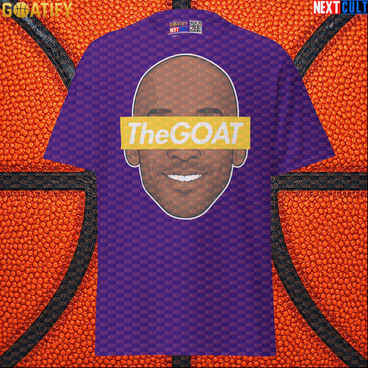 Kobe Bryant T-Shirt – The GOAT Black Mamba Graphic Tee for Los Angeles Lakers Basketball Fans Purple T-shirts Next Cult Brand
