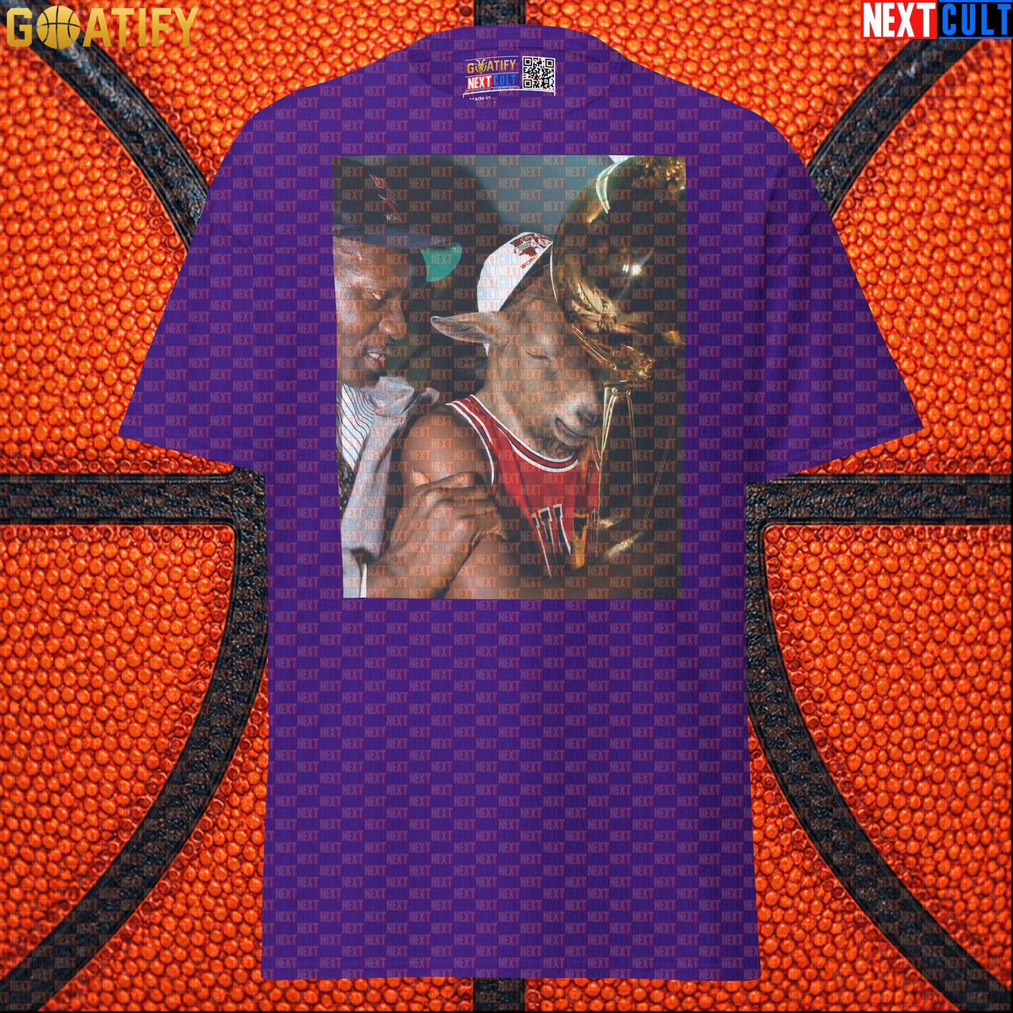 Michael Jordan T-Shirt – GOAT Championship Celebration Graphic Tee for Bulls & NBA Fans |  | ["Basketball", "Chicago Bulls", "Michael Jordan", "NBA"]